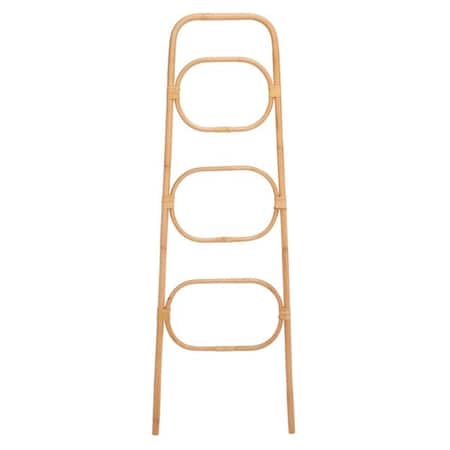 Safavieh Keita 3 Tier Towel Hanger, Natural STG6502A